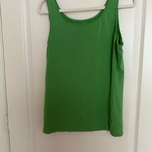 Talbots Vibrant Green Tank Top